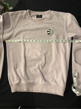 PEACE COLLECTIVE
Toronto Raptors Lavender men Crewneck Sweatshirt SMALL